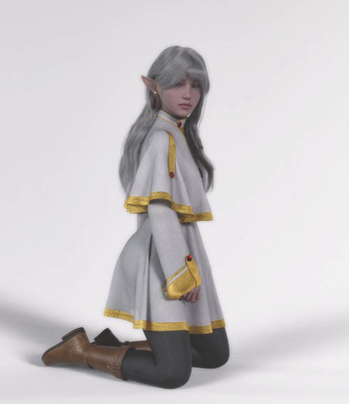 Eternal Wanderer Outfit for Genesis 8 Female