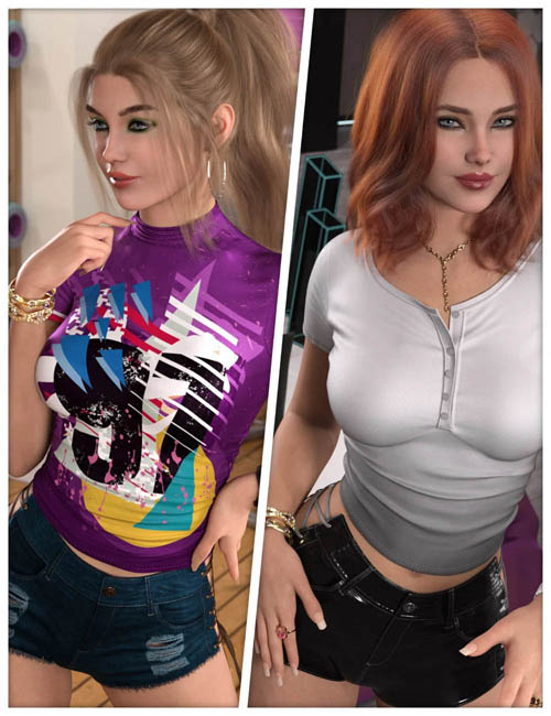 Expanded Textures for dForce SU Sexy Strappy Jeans