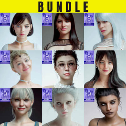 7 Characters Bundle for Genesis 9