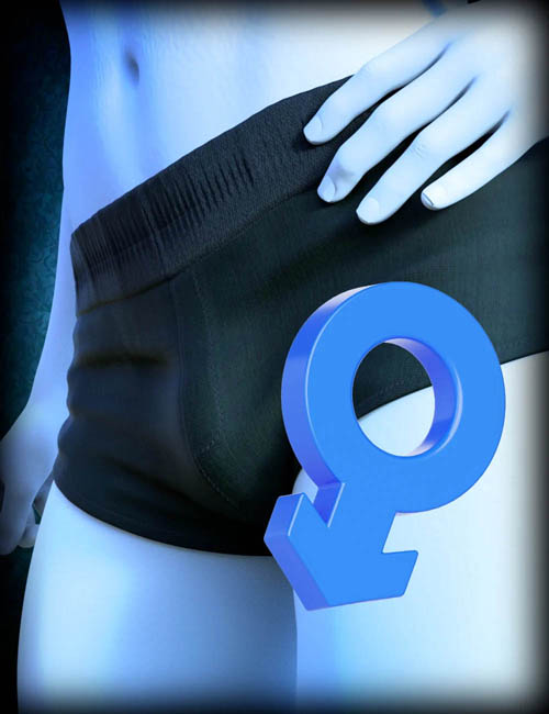 ND Fantasy Male Genital HD Morphs (for Anatomy Male)