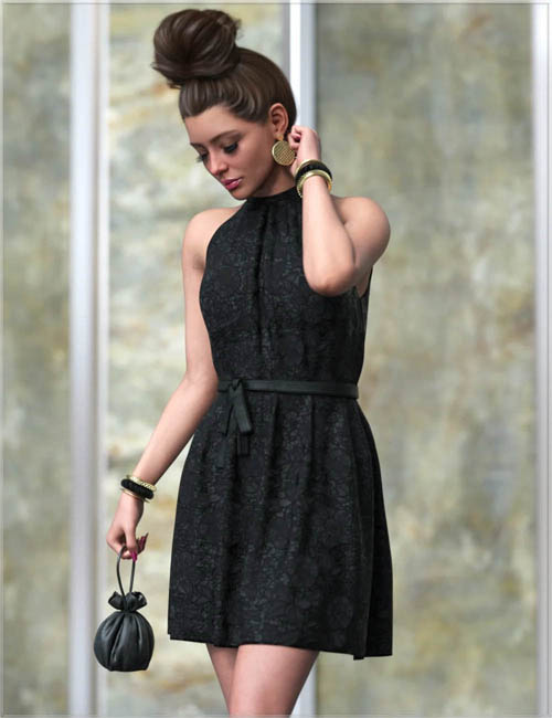 dForce Pure Class Outfit for Genesis 9