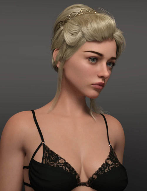 EG Dress, Hair and Action Costume Genesis 9 Bundle