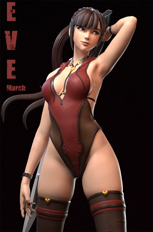 Stellar Blade - Eve - 3D Print Figure