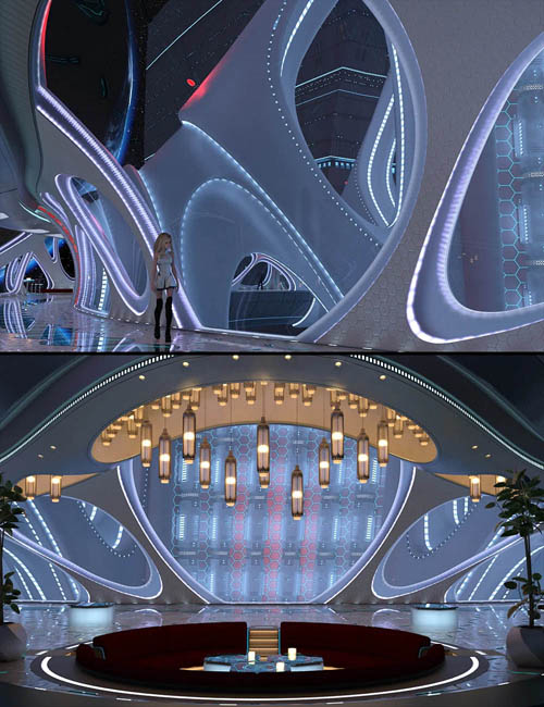 Starliner - Hallway & Lounge