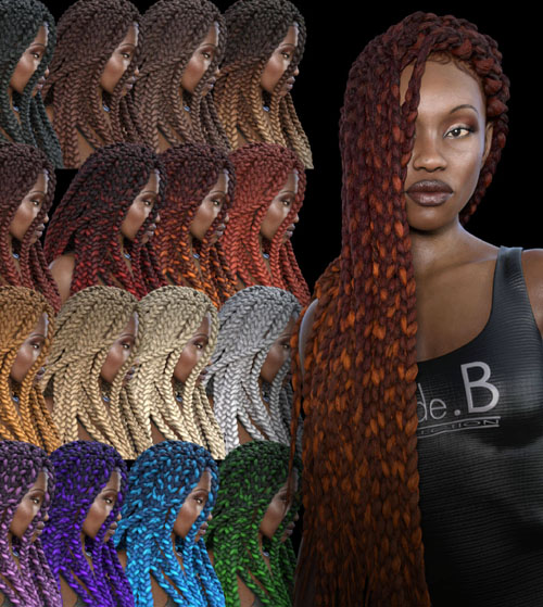 Box Braids G8F