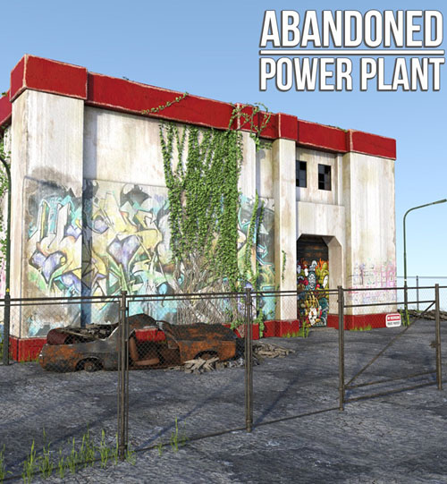 Abandoned Power Plant for Daz Studio