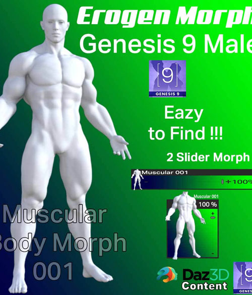 Erogen Morph G9m-Muscular Body Morph 001