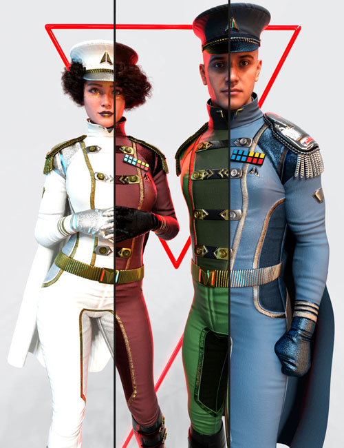 dForce Space Commander for Genesis 9 Texture Expansion