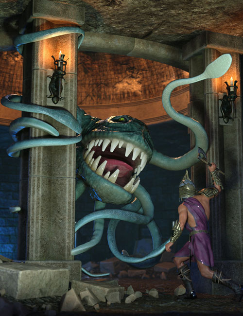 EArkham's ZWorld Orb Beast of Many Arms