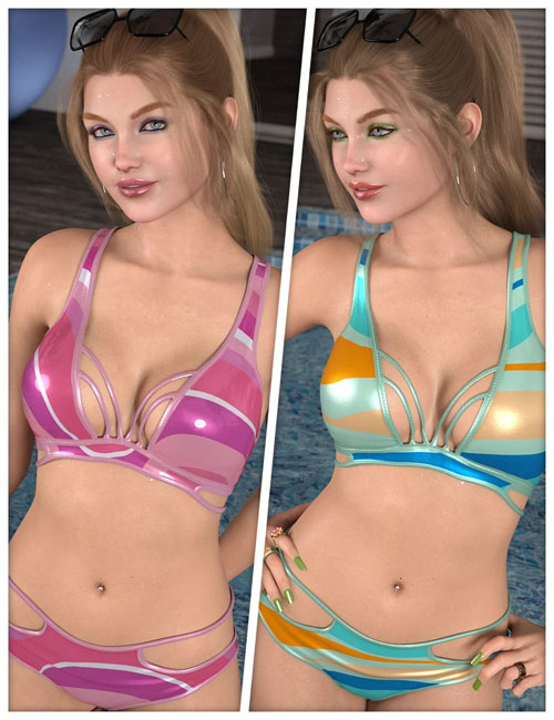 Oceanfront Textures for Cut String Outfit