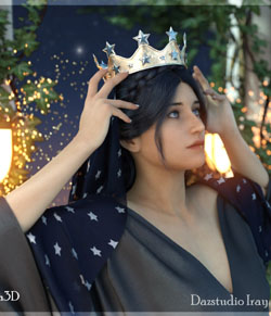 Arah3D Queenly Crowns for G8F and G9