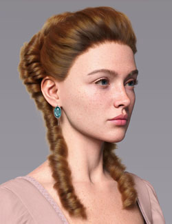 dForce Duchess Hair for Genesis 9