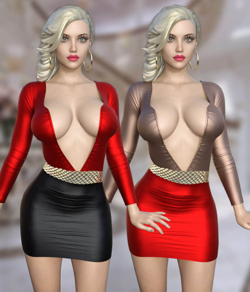 dForce Deepneck Dress G9/G8F/G8.1F