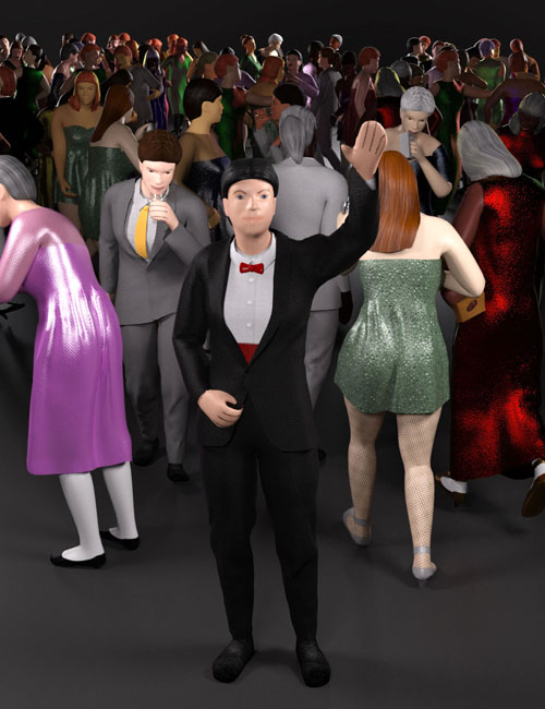 LowPoly Crowd Creator Expansion: Dinner and a Show