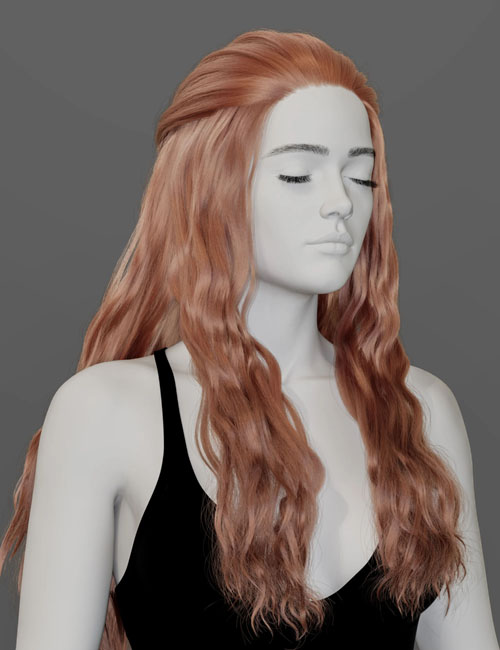 dForce HS Helena Long Hair For Genesis 9