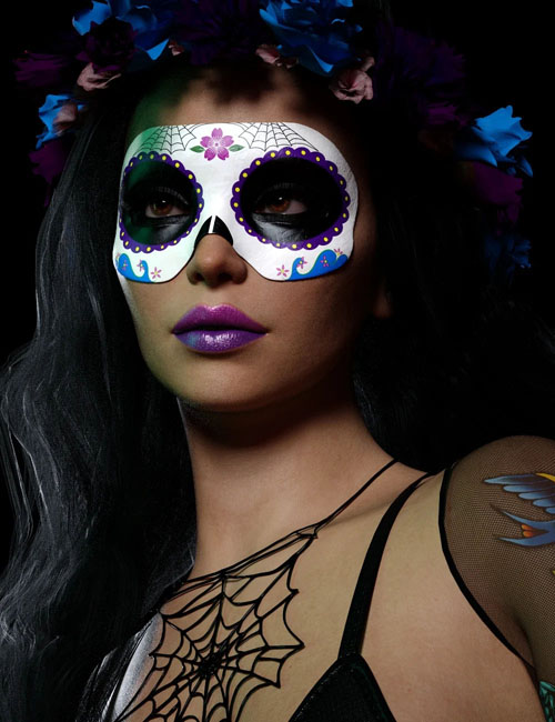 Painted Skin: Masks for Genesis 9