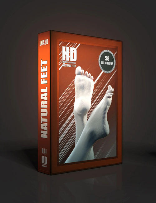 HD Essentials Natural Feet for Genesis 9