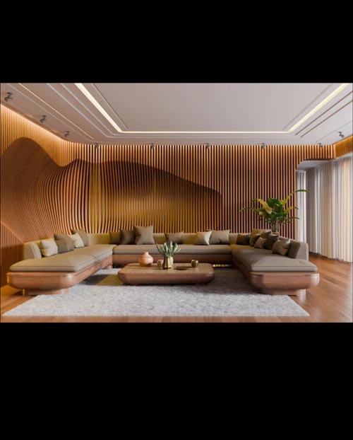 Modern Organic Living Room
