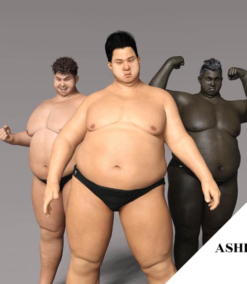 Sumo Character Morph for Genesis 8 and 8.1 Male