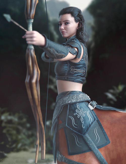Fantastic Centaur Armor for Genesis 9 Texture Add-On