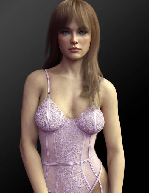 X-Fashion Cindy Bodysuit for Genesis 9 and 8, 8.1 Female