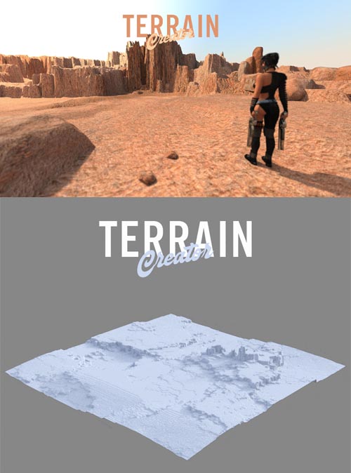 Terrain Creator for DS Iray