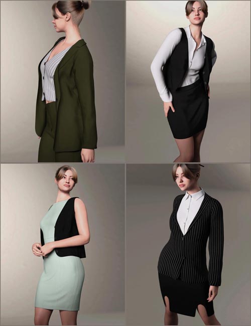 dForce Formal Wardrobe Mega Pack for Genesis 9