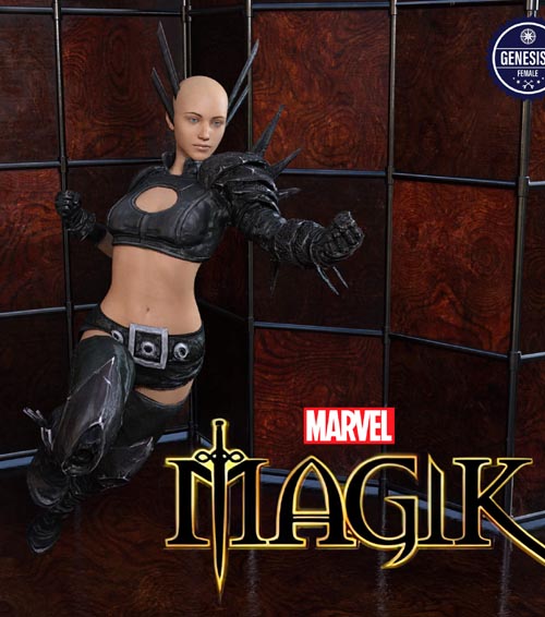 Marvel Magik Outfit for G8F