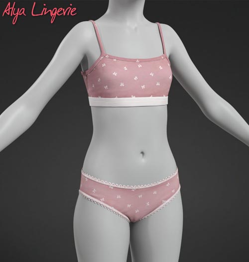 Alya Lingerie for Genesis 9