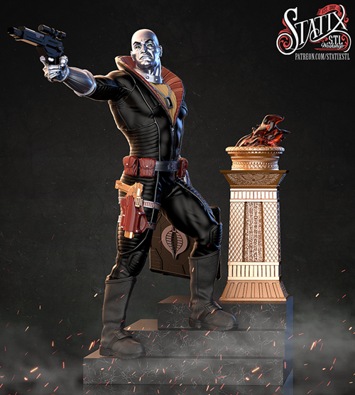 DESTRO 3D Model STL Print