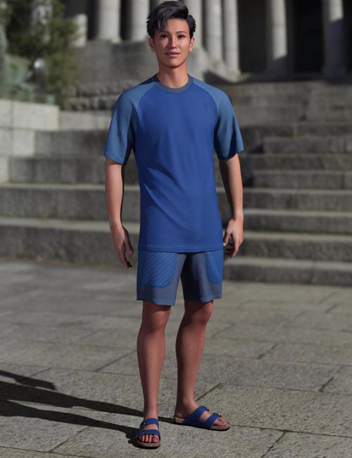 dForce Summer Vibe Outfit for Genesis 9