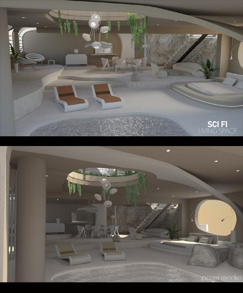 SciFi Living Space
