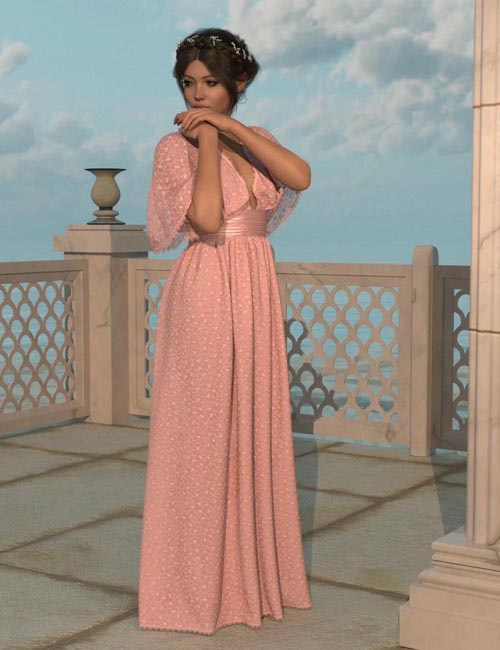 dForce Godward Gown for Genesis 9