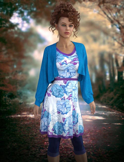 dForce Casual Spring for Genesis 9 and 8 Female
