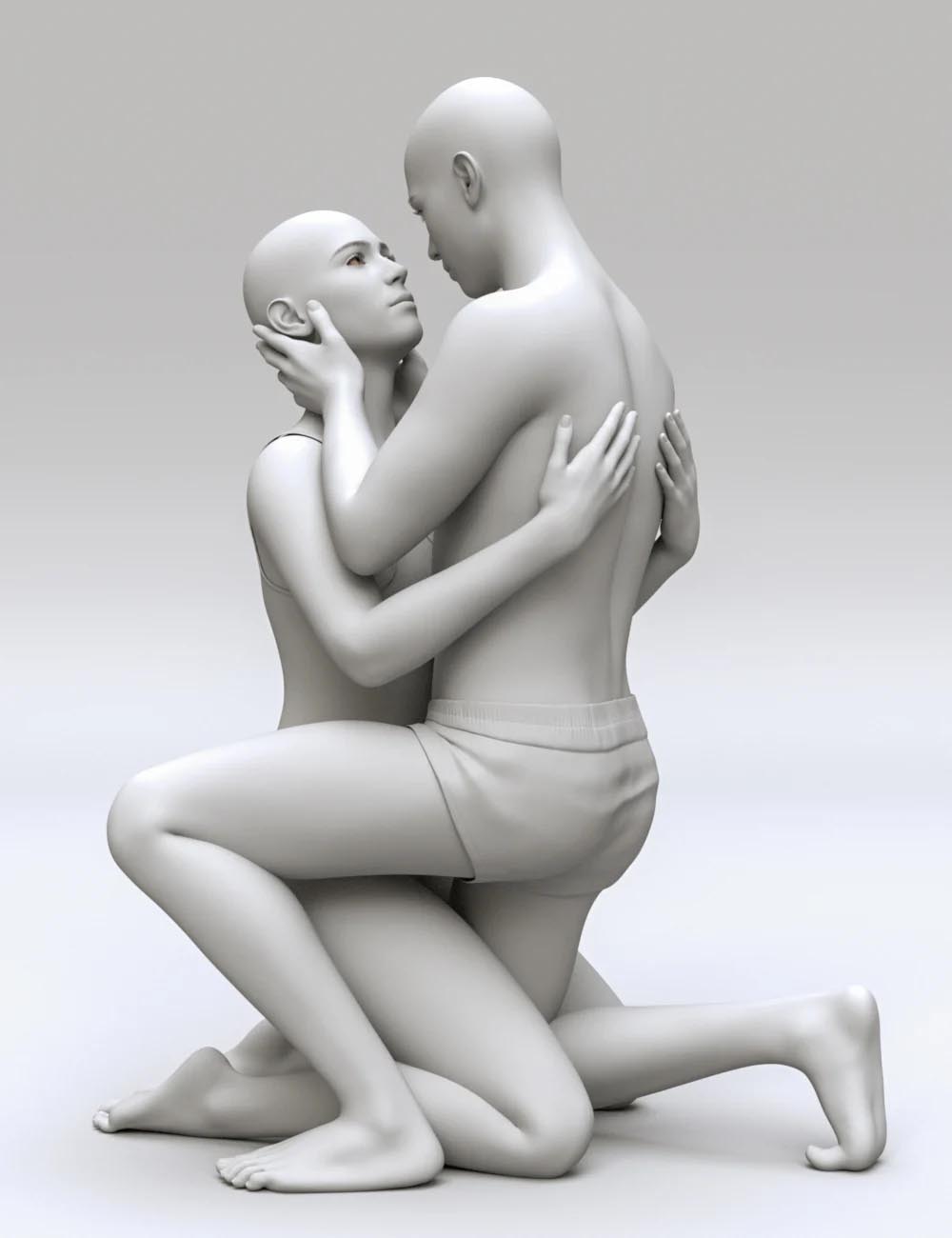 HL Romance Poses for Genesis 8 and 9