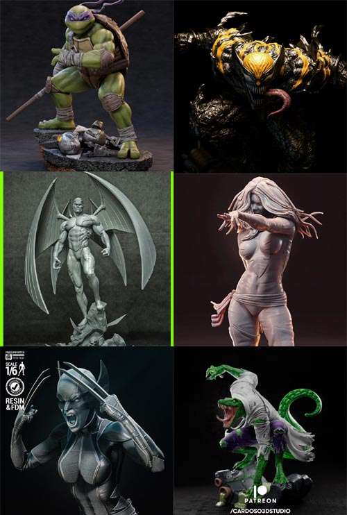3D PRINT MODEL COLECTION 21-6-2025