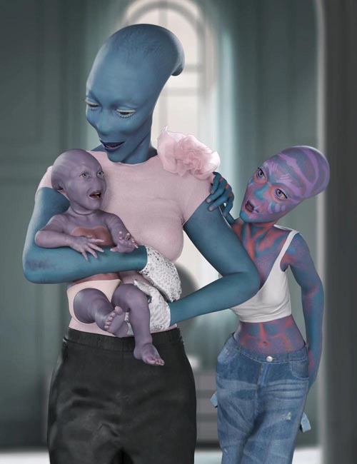 KLY Kliane HD for Genesis 9 Feminine