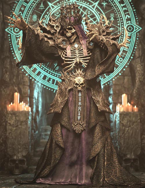 Dark Sovereign HD – A Lich Visage for Genesis 9