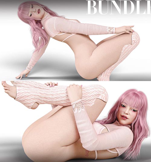 BUNDLE Sexy Flexy Pose Pack for G8F & G9