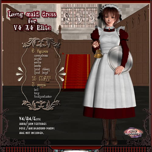 LongMaidDress for V4/A4/Elite