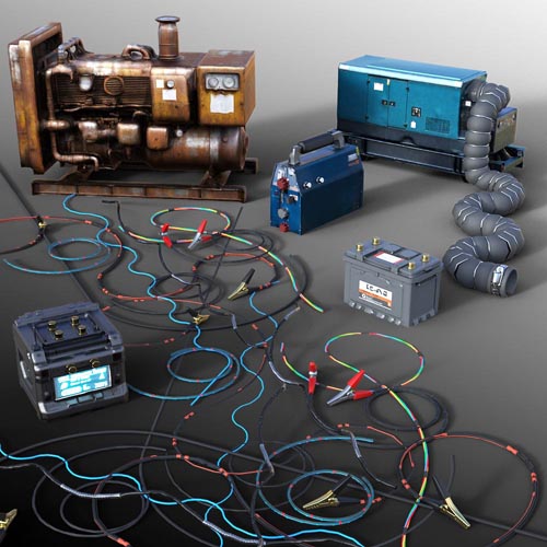 Electro Kit for Daz Studio