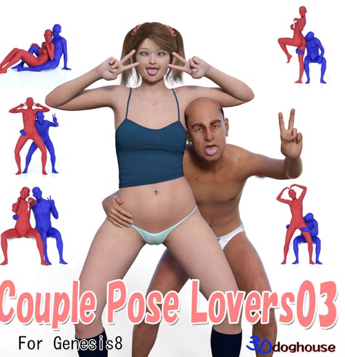 Couple Pose Lovers03 for G8