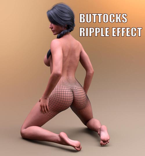 Buttocks Ripple Effect 2 for Genesis 9