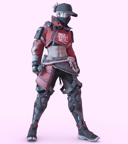 Wraith Street Smart for Genesis 8 Female