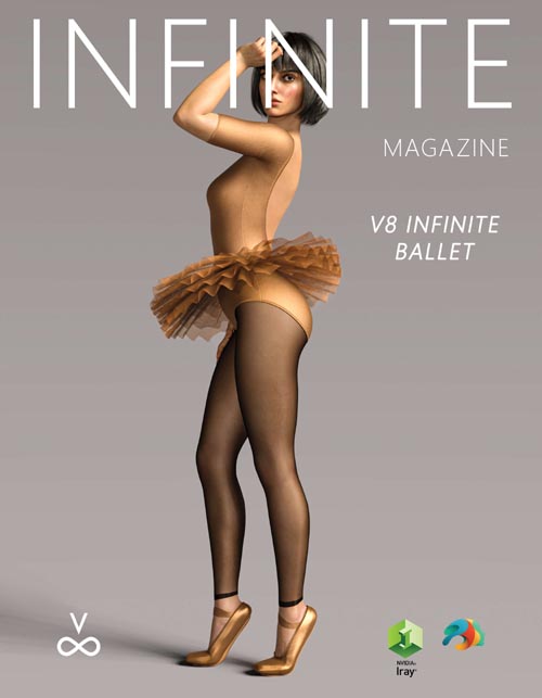 V8 Infinite Ballet Outfit for G8F and G8.1F