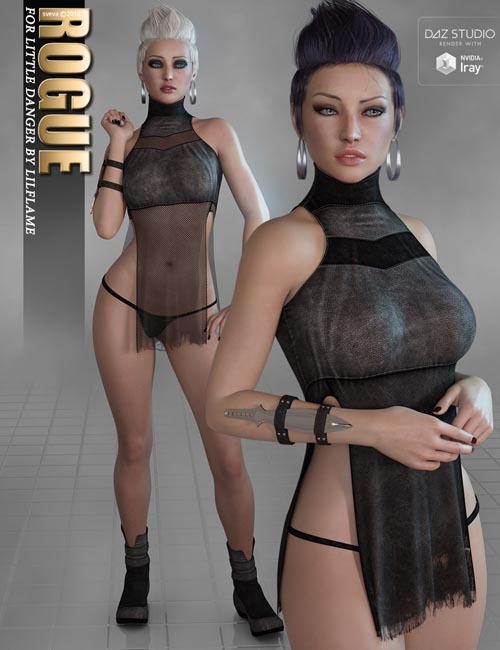 Rogue for Little Danger Genesis 8 Females