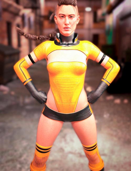 M3D dForce Neuralflux Outfit for Genesis 9