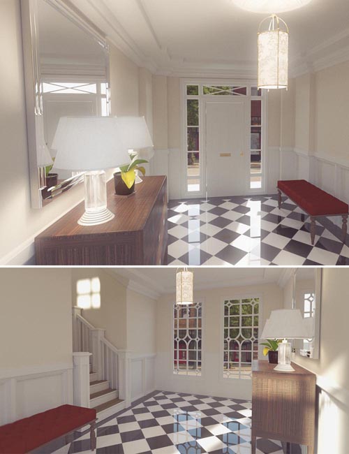 Vintage Hallway