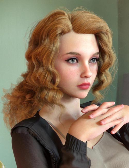 dForce CS Lisa Hair for Genesis 9