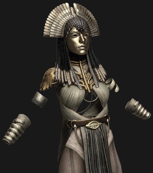 dForce Sorceress Jord Outfit G8F